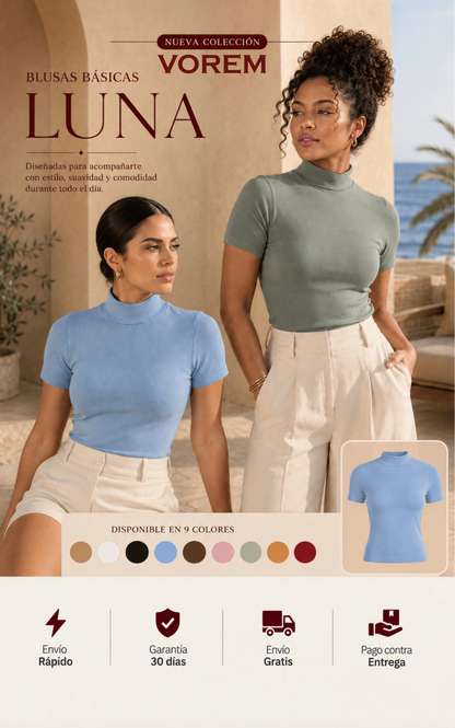 BLUSA BASICA LUNA