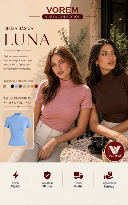 BLUSA BASICA LUNA
