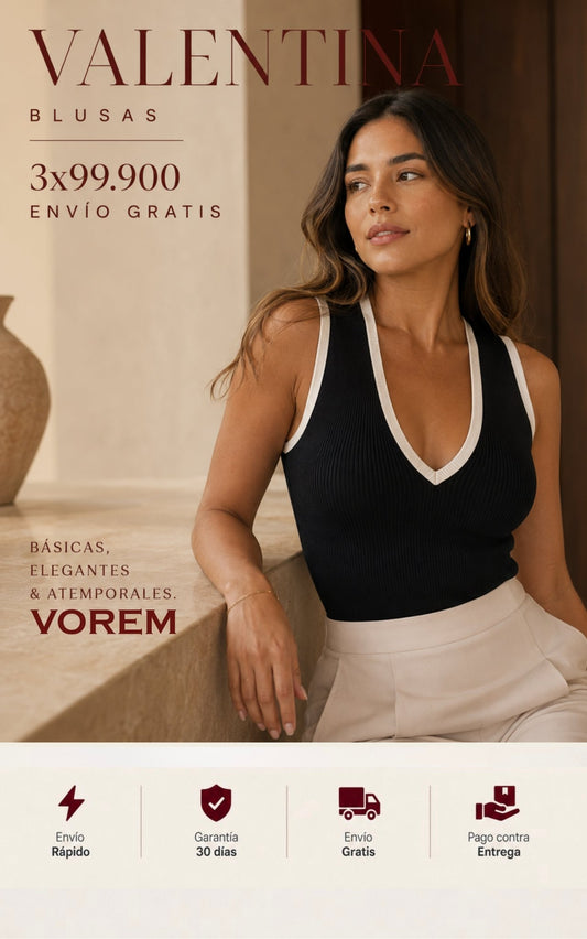 Blusa Valentina | VOREM Colombia