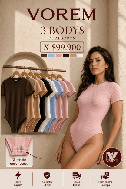 Body con manga | VOREM Colombia