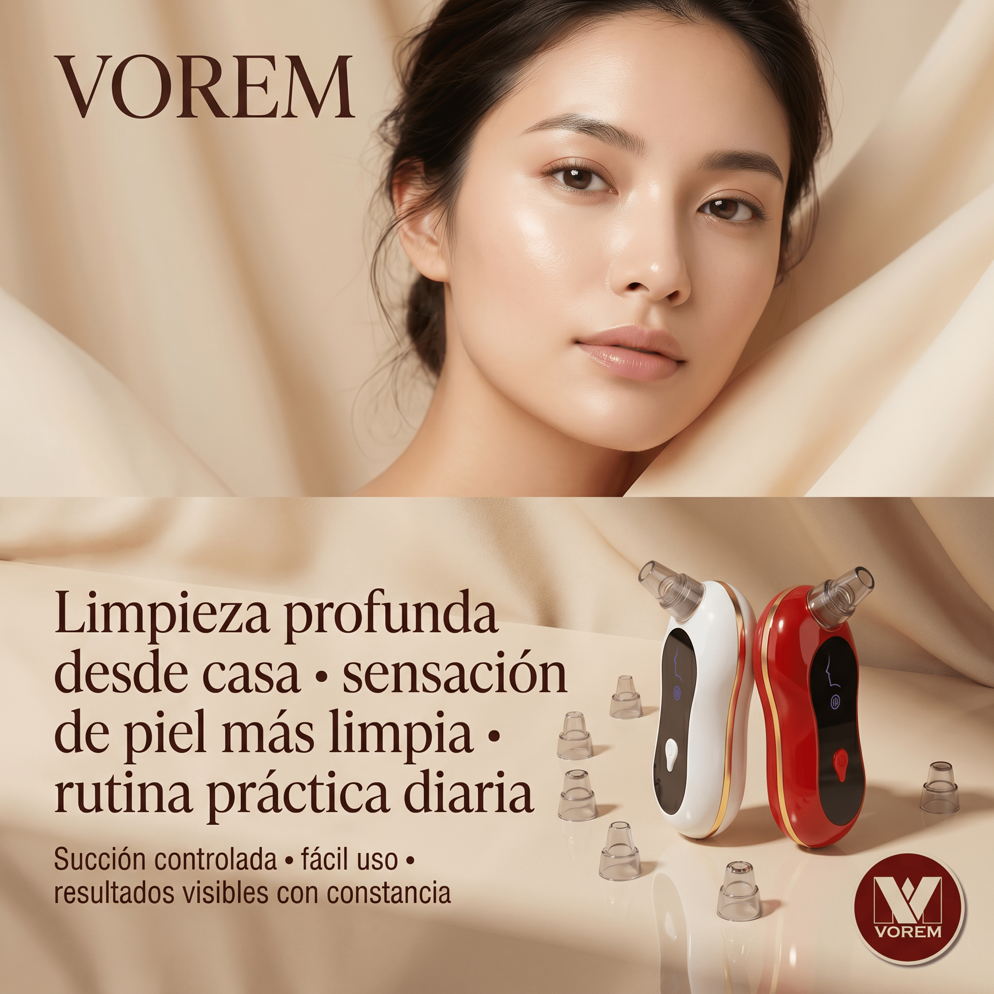 Removedor de Puntos Negros Pro Facial | VOREM Colombia